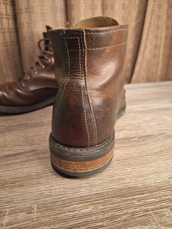 Wolverine Kilometer Boots Mens 8M Brown Leather Heritage Service Made In USA main image 5